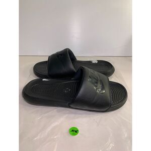 .1505 Nike Mens Slip on Sandals, Black, US-9 Mens